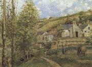 Camille Pissarro The Hermitage at Pontoise Spain oil painting artist